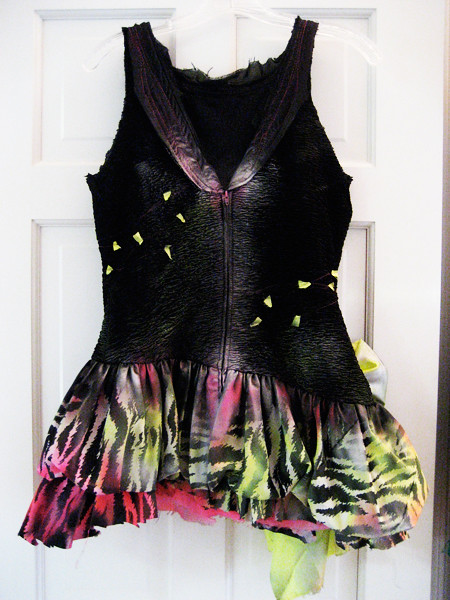 80s Redux | Reconstructed vintage party dress, with neon and… | Flickr