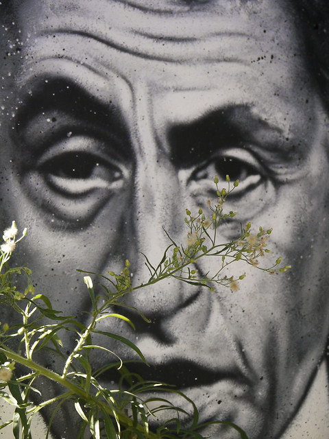 Nicolas Sarkozy, painted portrait P1030522