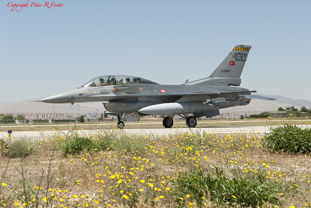 Lockheed Martin F-16D 93-0691 192 Filo Turkish AF 20-06-12