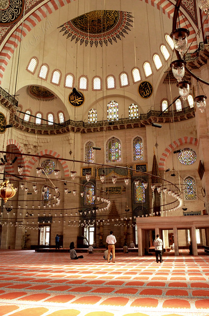 In the Presence of God, Süleymaniye Mosque, Istanbul, Turkey