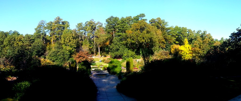 Sarah Duke gardens panoramic