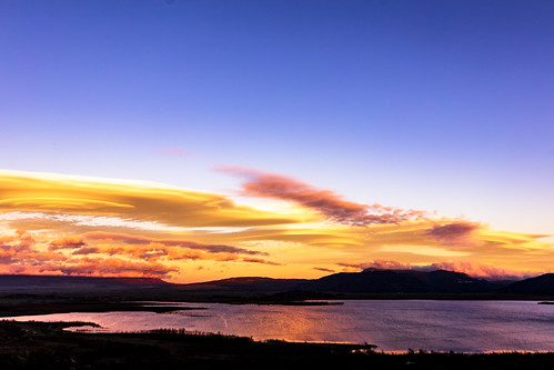 santaysabel california unitedstates us sandiego lake lakehenshaw weather sunset clouds lenticular lenticulars lenticularclouds waveclouds colorful