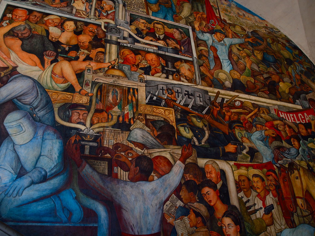 Mural de Diego Rivera, Palacio Nacional