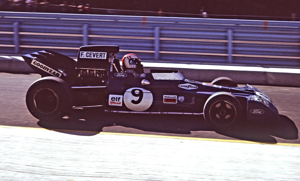 #pha.000716 Photo FRANCOIS CEVERT PILOTE F1 FORMULE 1 TYRRELL 003 1971 Auto Car 