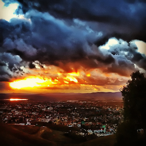 clouds sunrise square landscape paisaje amanecer squareformat nubes zacatecas meteor meteoro iphone4 instagram