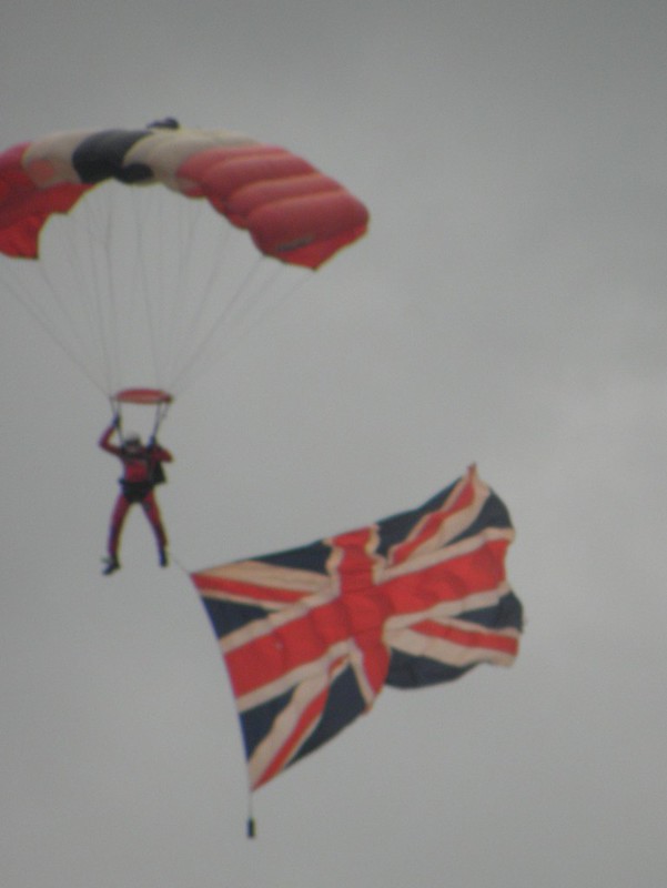 The Red Devils, The British Army's Parachute Regiment's parachute display team