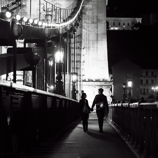 Chain Bridge stories (Budapest, Hungary)