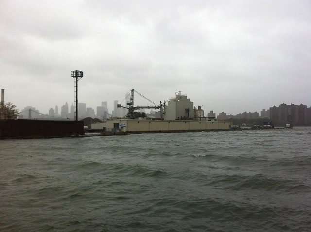 Brooklyn Naval Yard - Hurricane Sandy, Day One