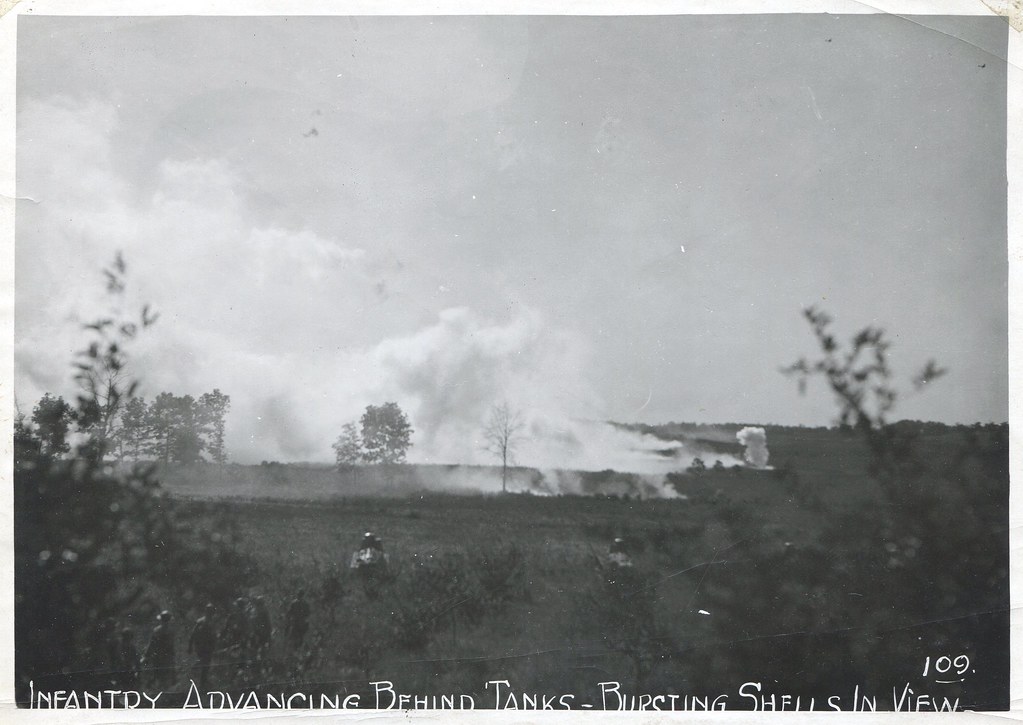 Camp Meade, MD. circa 1921 / Infantry Maneuvers | Wing attack Plan R ...