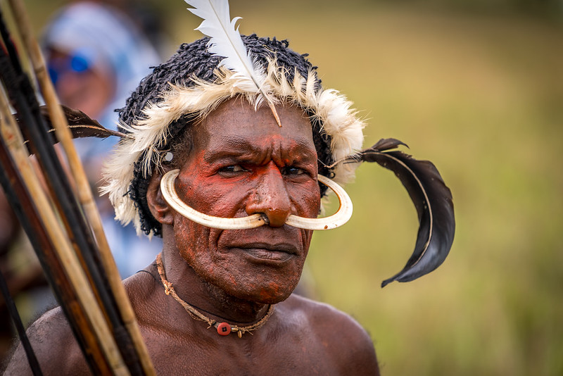 Portrait of The Papuan