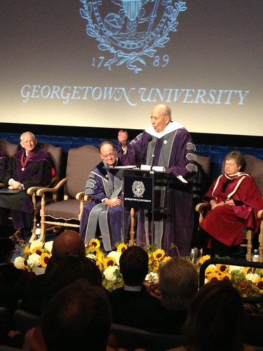 Carl Reiner Receives an Honorary Degree from GU