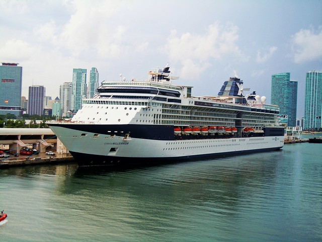 Miami ... Cruise Ship Celebrity Millennium ...