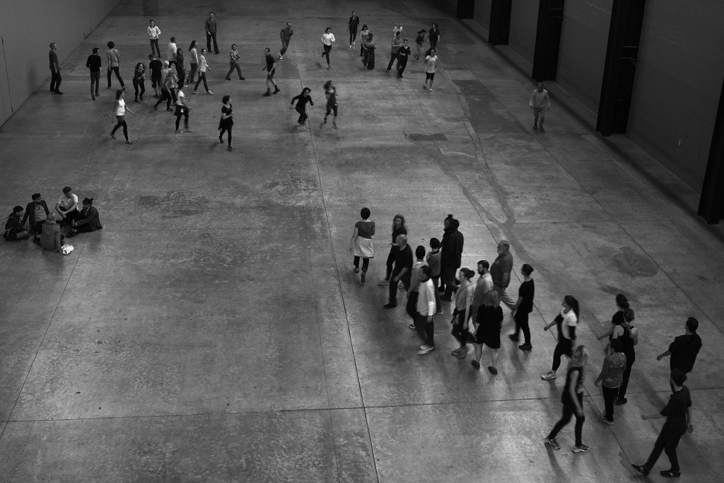 Tate Modern Grand Hall - Dancing? | 120919-1533-jikatu | Flickr