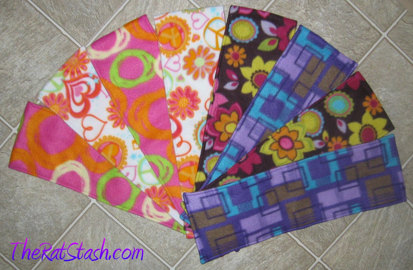 For Mercedes: 8 FN/CN Ramp Covers in "surprise girl" fabrics