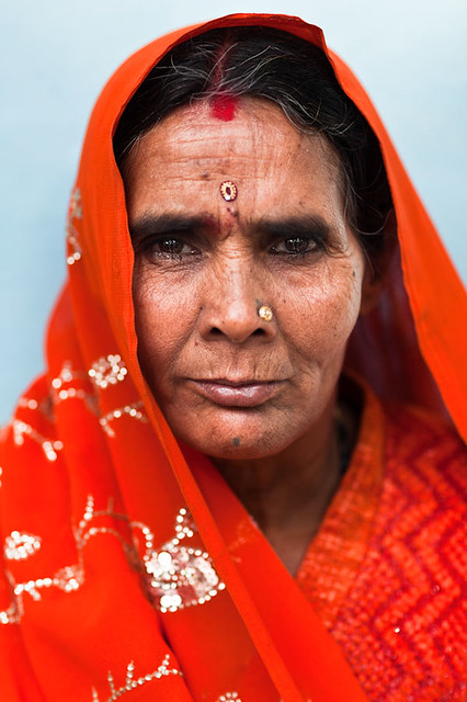 Indian woman, Chitrakoot - INDIA -