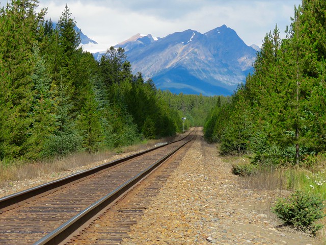 Canadian Pacific Railroad - Mainline, near Baker Creek Chalets