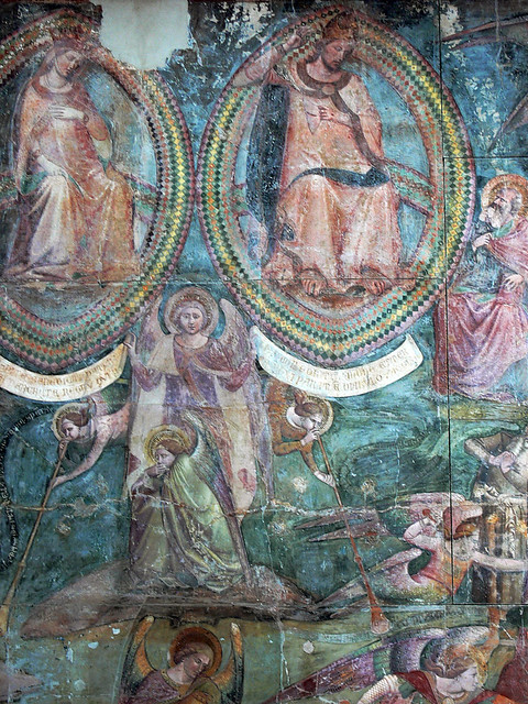 Mon, 04/23/2012 - 12:00 - Medieval wall painting (1336-1341). Pisa, Italy 23/04/2012