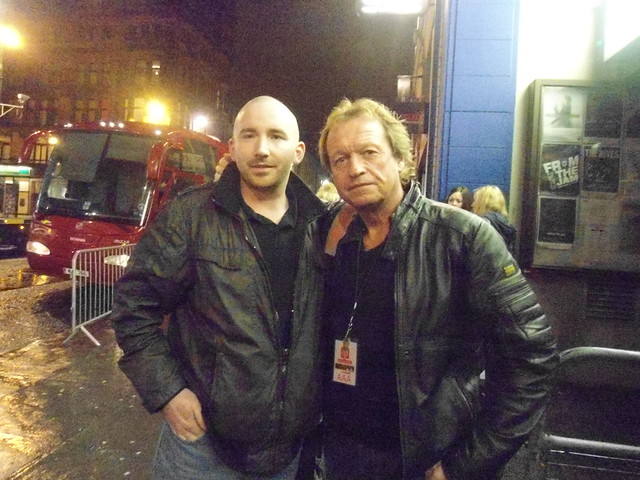 Me and Mark King of Level 42
