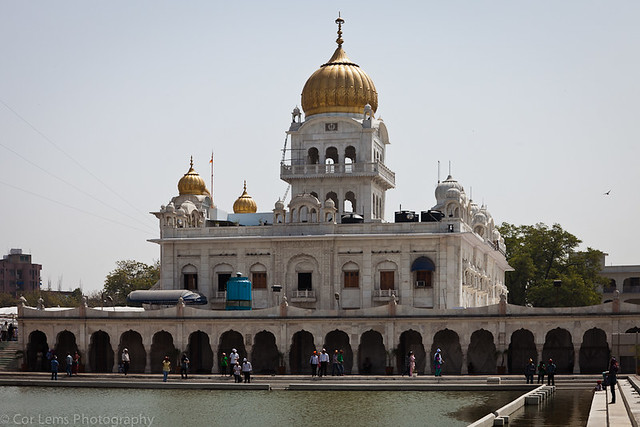 Gurudwara Bangla Sahib Sikh temple, New Delhi, India (March 2012)