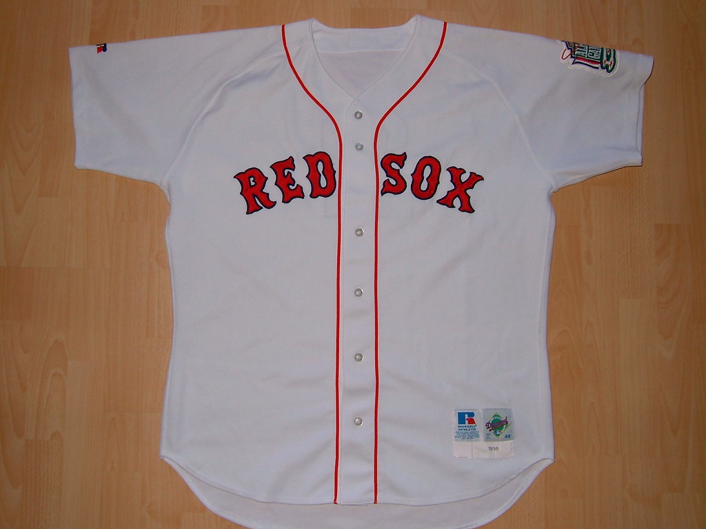 Boston Red Sox 1999 home Game Worn Jersey, The Boston Red S…