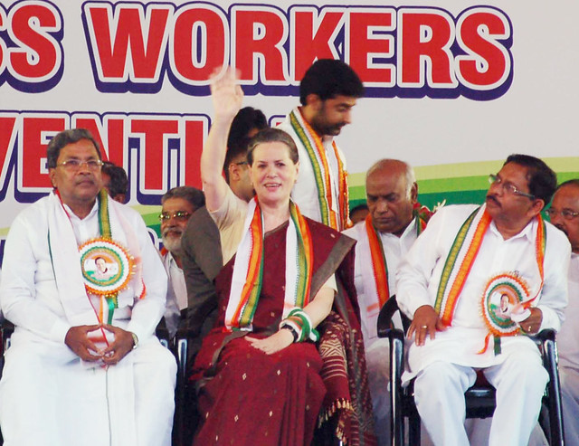 Congress President Sonia Gandhi in Mangalore, 18th October 2012 (5)