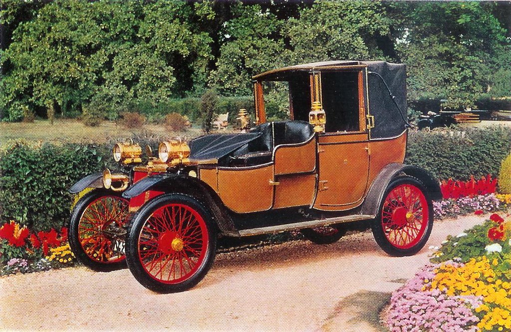 1904-1911 Lanchester 20 hp British Car Photo Spec Sheet Info Stat French Card 