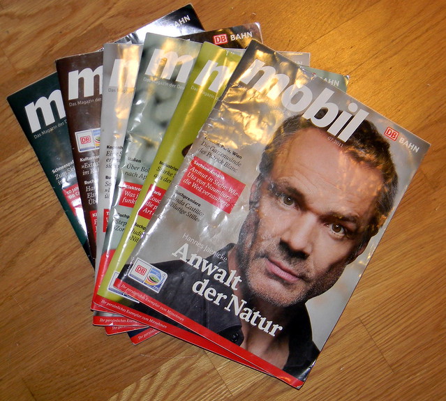 Mobil magazine deutsche bahn 25th October 2012 13:19.14pm