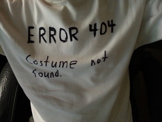 Closeup of my Halloween costume. #geek #nerd #programmer #… | Flickr