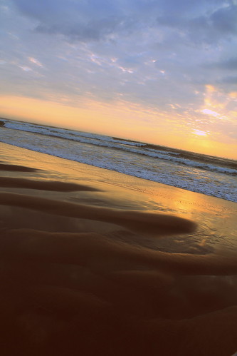 light sunset sea beach sand shadows