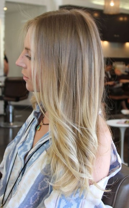 long ombre blond hair | long hair style design dirty blonde … | Flickr