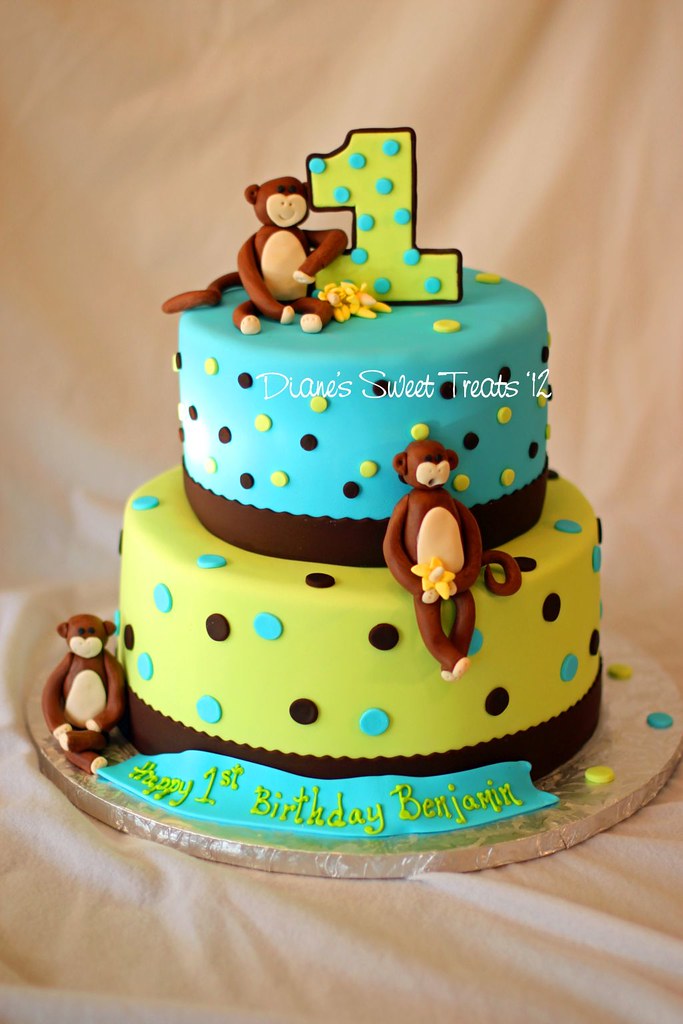 Benjamin's first birthday cake