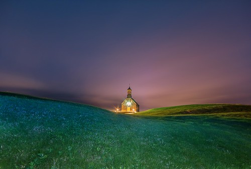 night longexposure church canon6d iceland islandia lights landscape blue beautiful colors sky green necastugahotmailcom