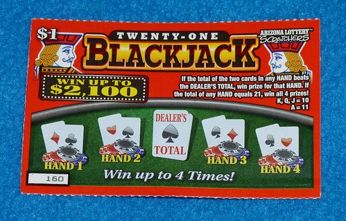 Arizona Lottery Scratcher ticket