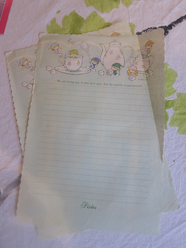 Pixies writing paper | by NatoPMT