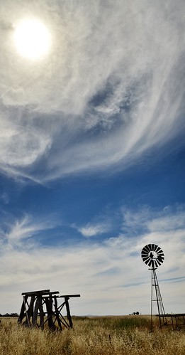 sky panorama cloud sun windmill weather silhouette clouds rural spring nikon skies farm australia victoria vic tankstand moolort stunningskies d5100 nikond5100 phunnyfotos