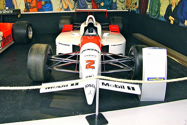 The McLaren room at The Donington Collection
