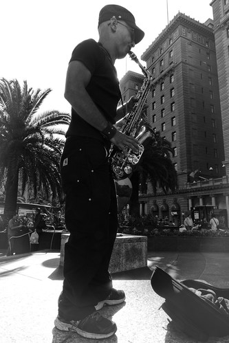 Talented busker at Union Square | by dcstep