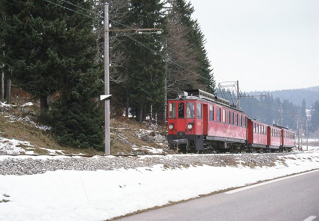 Trains du Nyon St.-Cergue (Suisse)