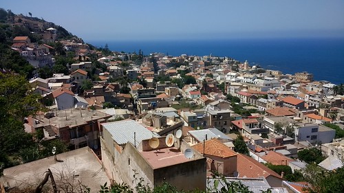 view houses hillside algiers basiliquenotredamedafrique notredamedafrique