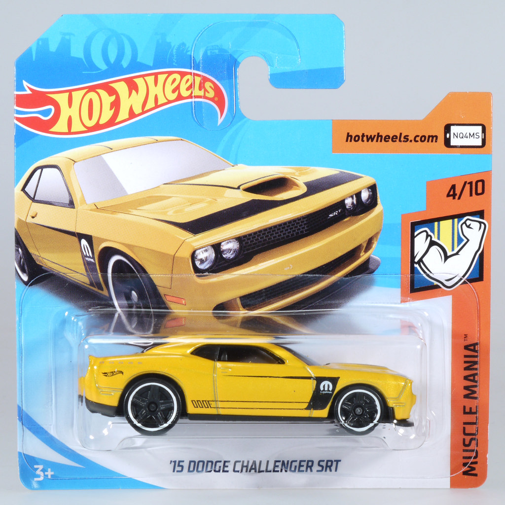 Hot Wheels ‘15 Dodge Challenger SRT 143//365 Muscle Mania 4//10
