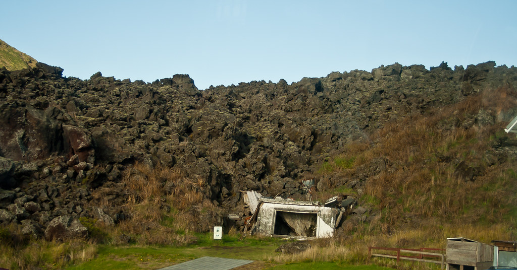 Vestmannaeyjar - the lava from 1973