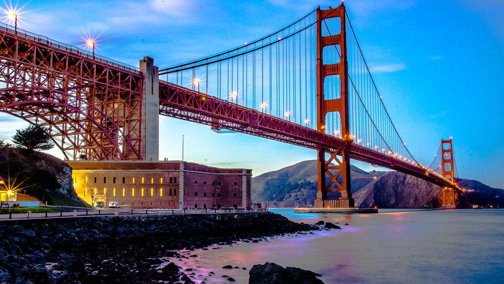 Golden Gate Cartoon | Dominic Tarabochia | Flickr