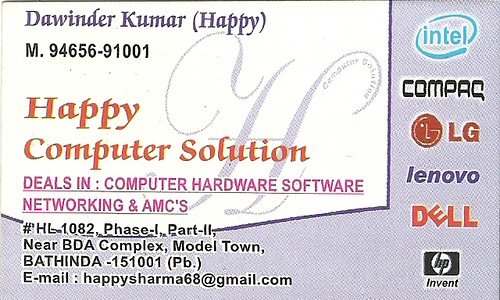 BATHINDA HAPPY COMPUTER SOLUTION  (156) | by BATHINDA HAPPY COMPUTER SOLUTION 2011