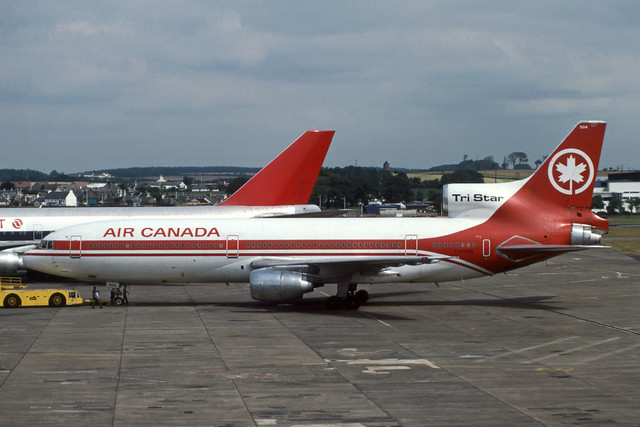 C-FTND (Air Canada - Air Lanka c/s)
