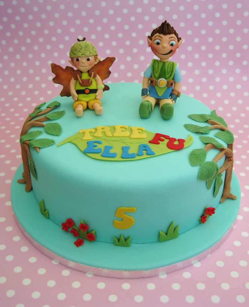 Tree Fu Tom Personalised Cake Topper Edible Wafer Paper 7.5" 