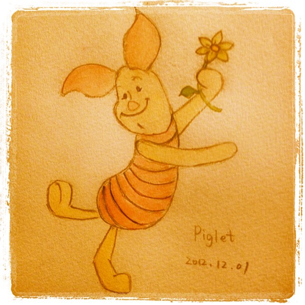 Piglet ピグレット 完成 Disney Pooh Winniethepooh Pig Piglet Flickr