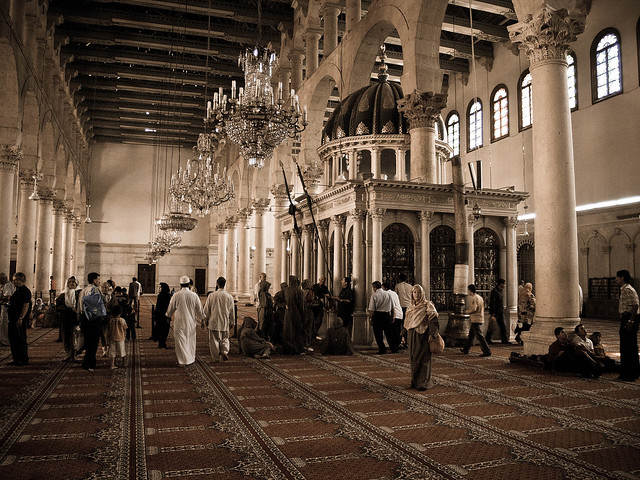 Mezquita de los Omeyas (Damasco,Siria)