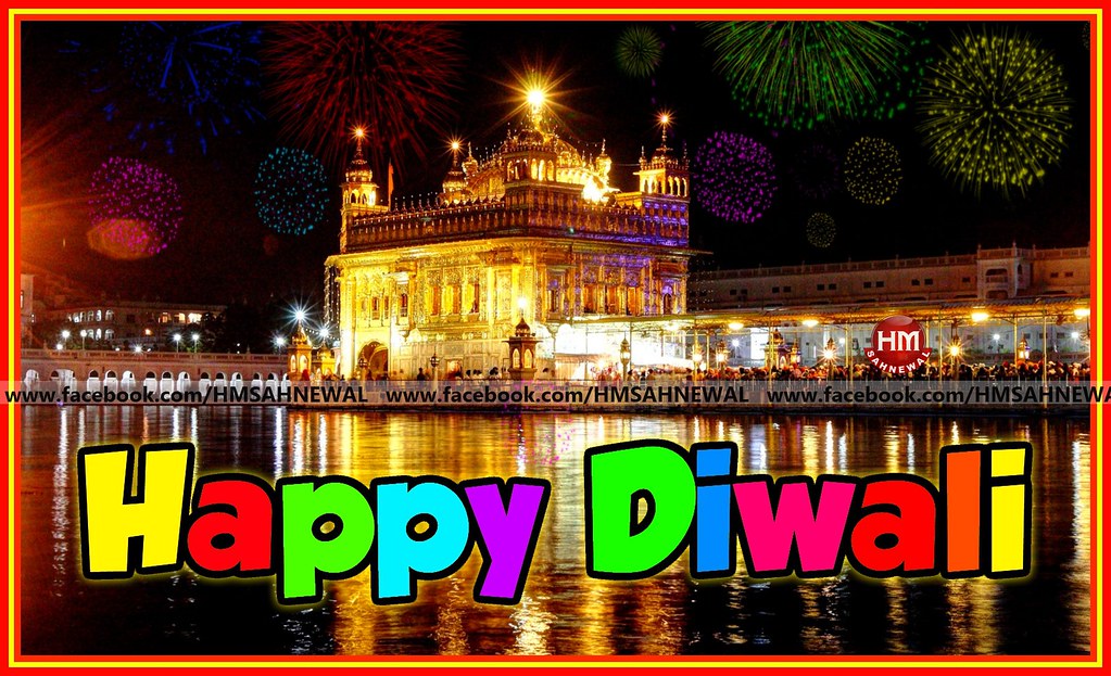 Happy Diwali to you mubarak 2012 2013 2014 wallpaper picture golden temple punjabi patakhe bomb india festival