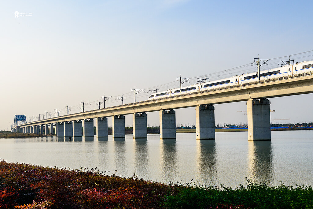 Danyang Kunshan Grand Bridge 京沪高铁丹阳至昆山特大桥 This Photo Abou Flickr