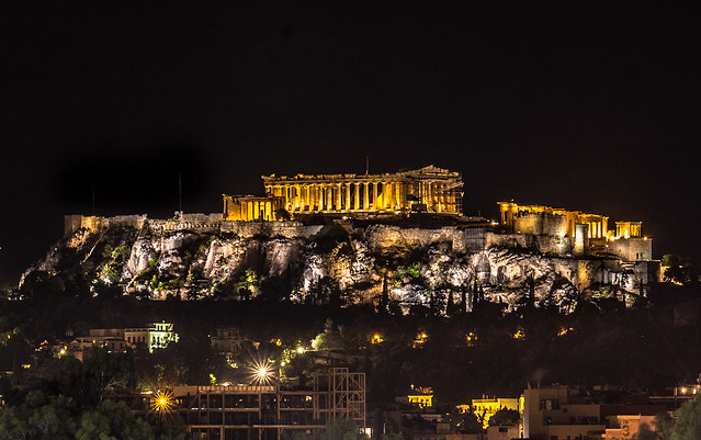 Acropolis by night